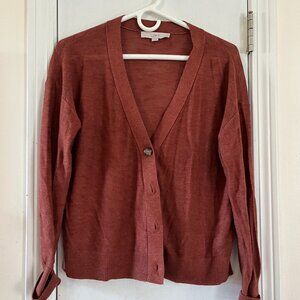 LOFT V Neck Cardigan
